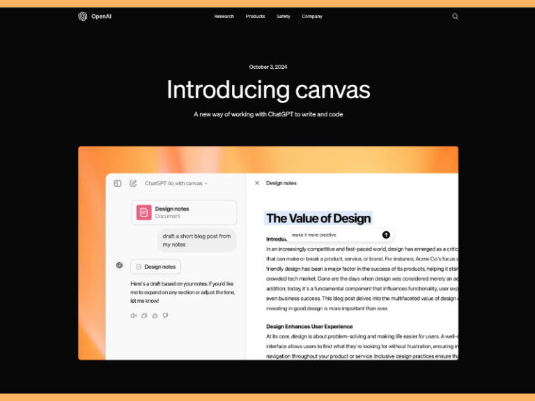 OpenAI´s Canvas