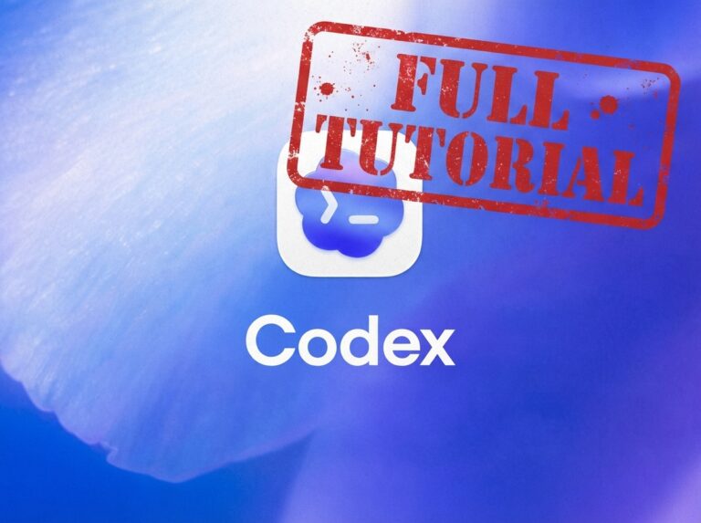 Codex Full Tutorial